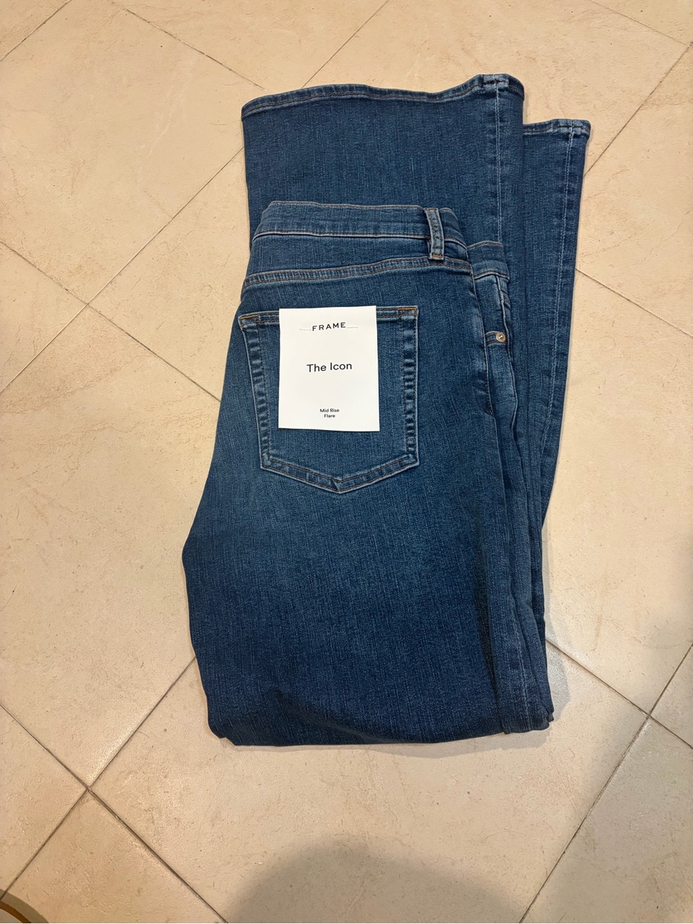 Frame Denim Men's Slim Straight Jeans in Deep Blue Wash